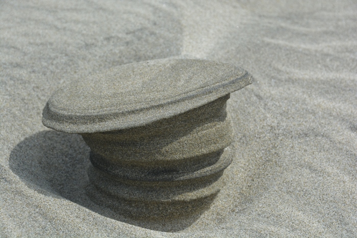 natural sand sculptures